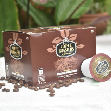 Coffee Roasters of Jamaica Authentic Jamaican Coffee Blend Single Cups- 12 Single Cups