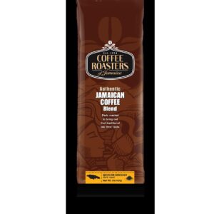 1 Authentic Jamaican Coffee Blend Roasted Beans 16oz